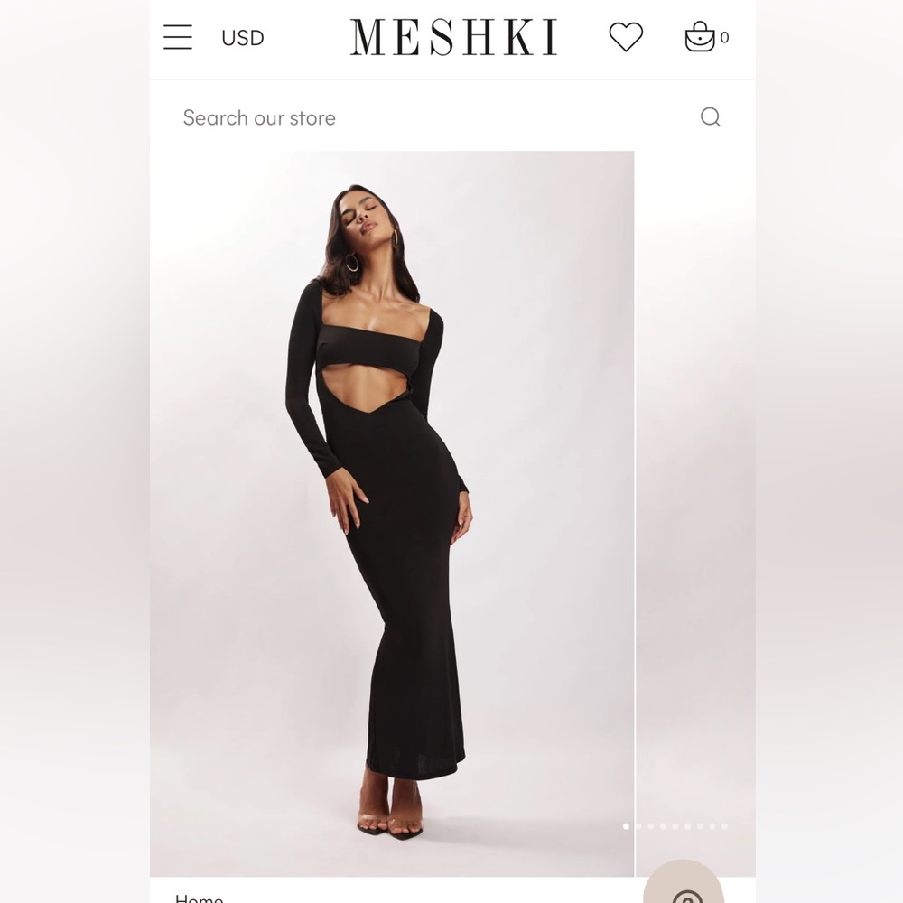 Ashleigh Cut Out Maxi Dress